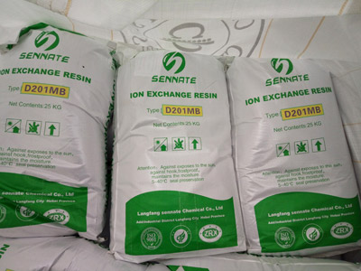 SNT-D201大孔強堿性苯乙烯系陰離子交換樹脂